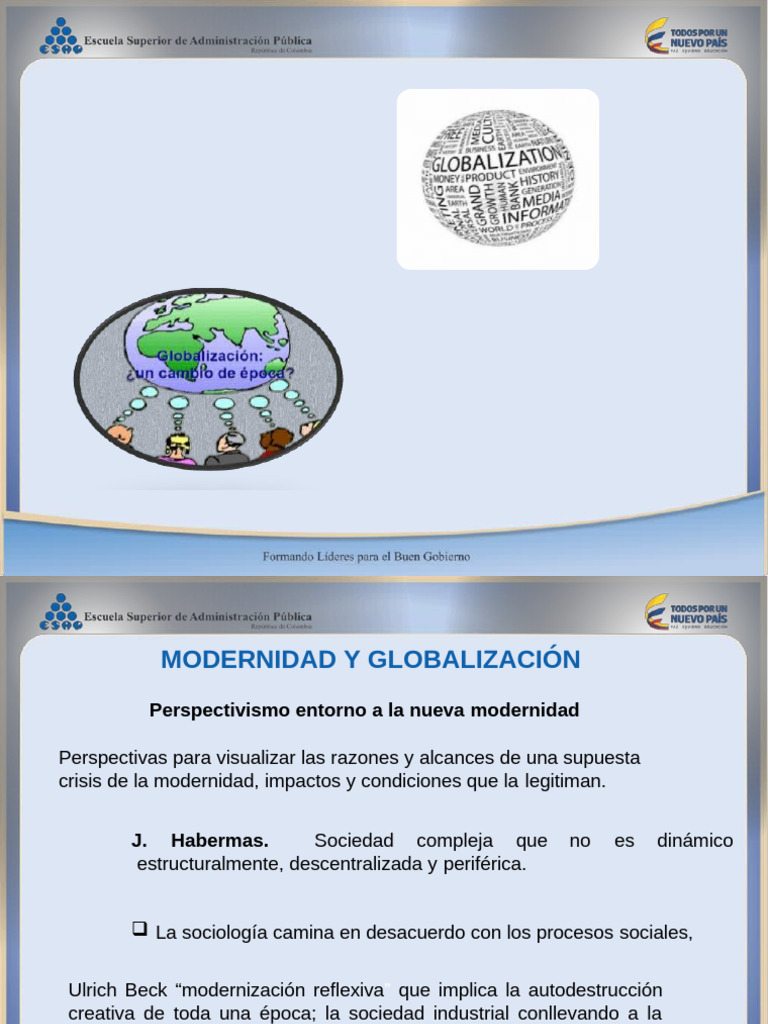 Crisis de la Modernidad y Globalización | PDF | Teoría de la ...