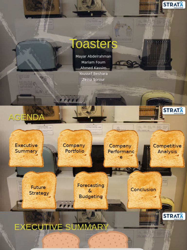 Toaster Market Analysis & Strategy Report | PDF | Net Income | Revenue