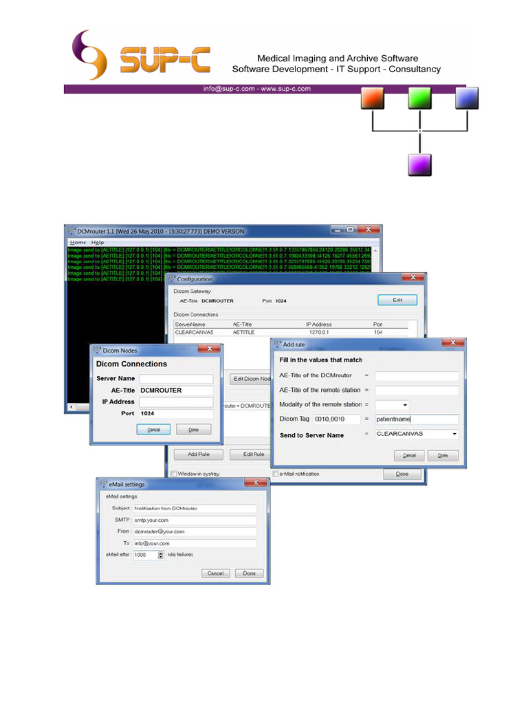 dcmrouter_software_overview | PDF | Port (Computer Networking ...