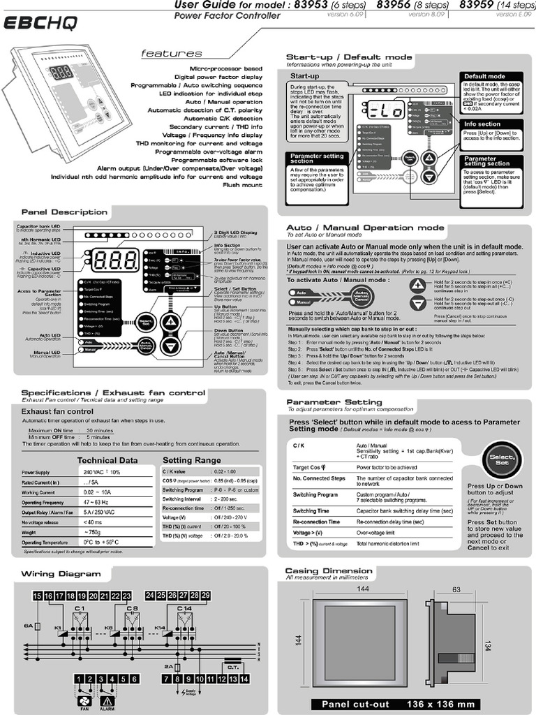 EBCHQ - PFC - Manual y Montaje | PDF