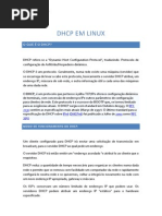 DHCP Em Linux