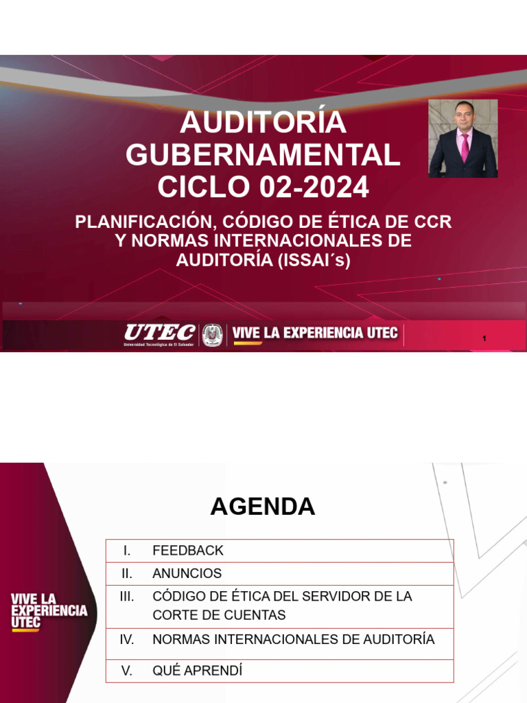Auditoría Gubernamental 2024: Ética y Normas | PDF | Auditoría | Contralor