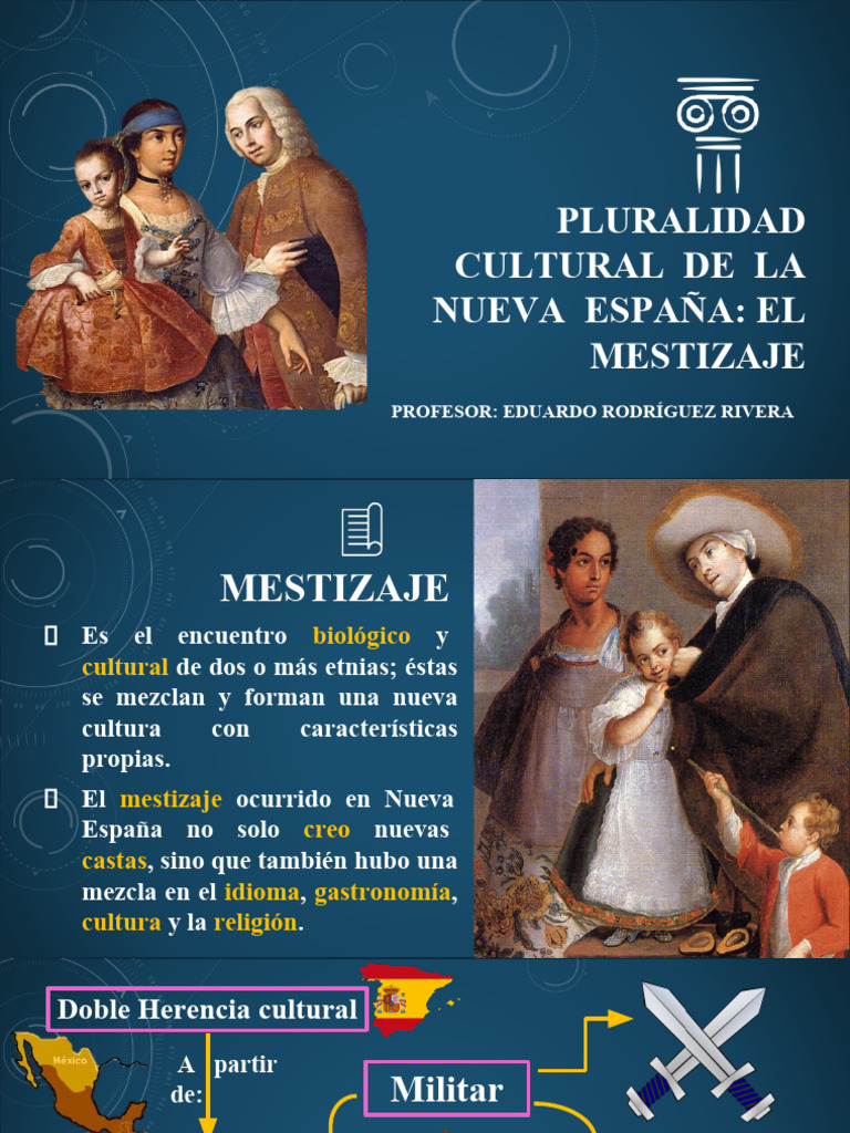 Mestizaje - Pluralidad Cultural de La Nueva España | PDF | México | Náhuatl