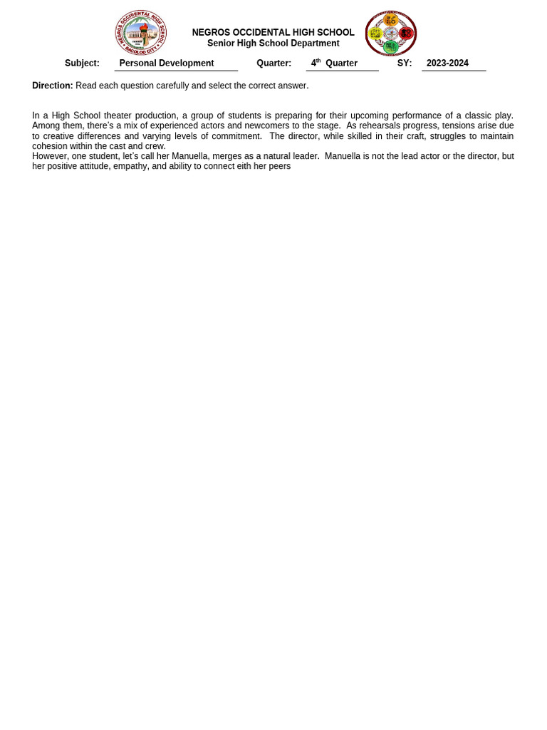 perdev-Q3-exam-final | PDF