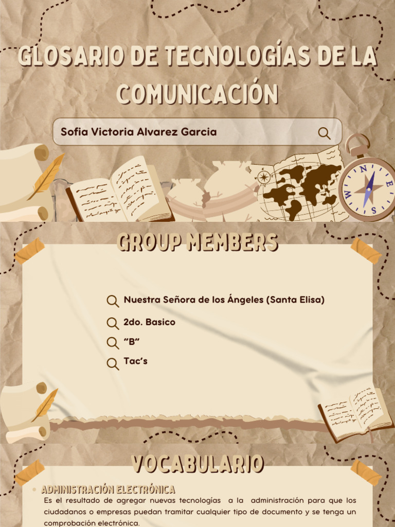 Glosario de Tecnologías de Comunicación | PDF | Inteligencia artificial ...
