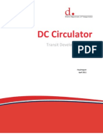 DC Circulator Transit Development Plan - Final Report - April 2011