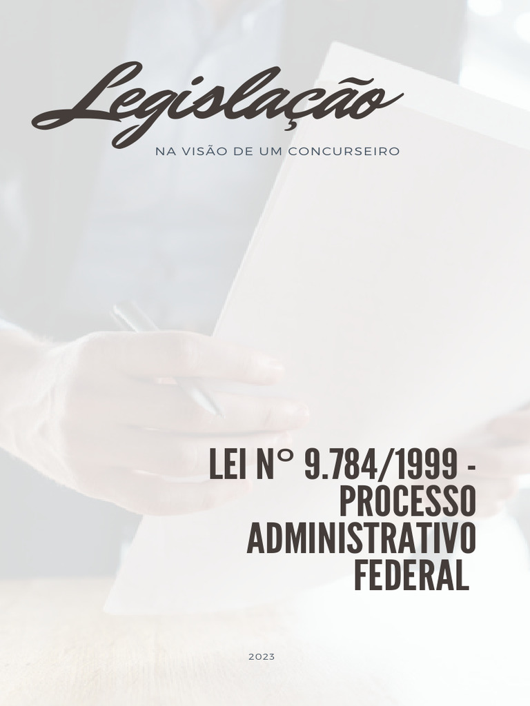 Lei 9.784/1999: Guia para Concursos | PDF | Informação | Traduções