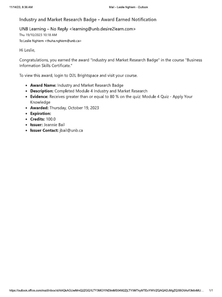 Leslie BISC Module 4 | PDF