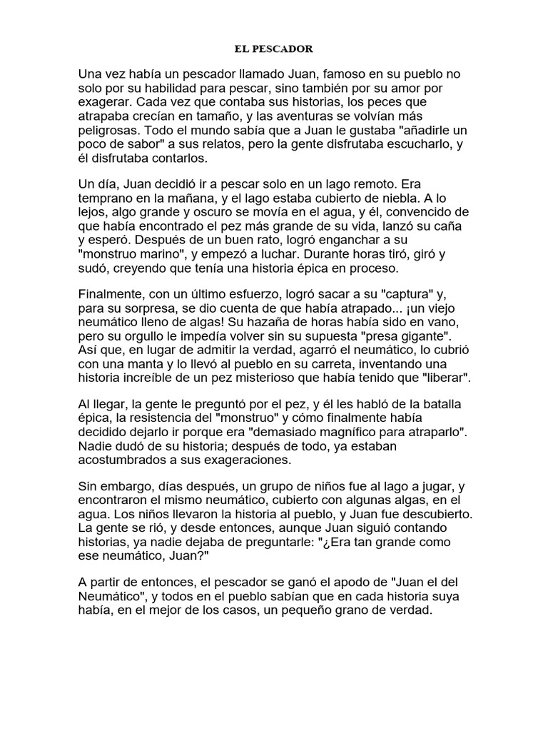 El Pescador Pdf 