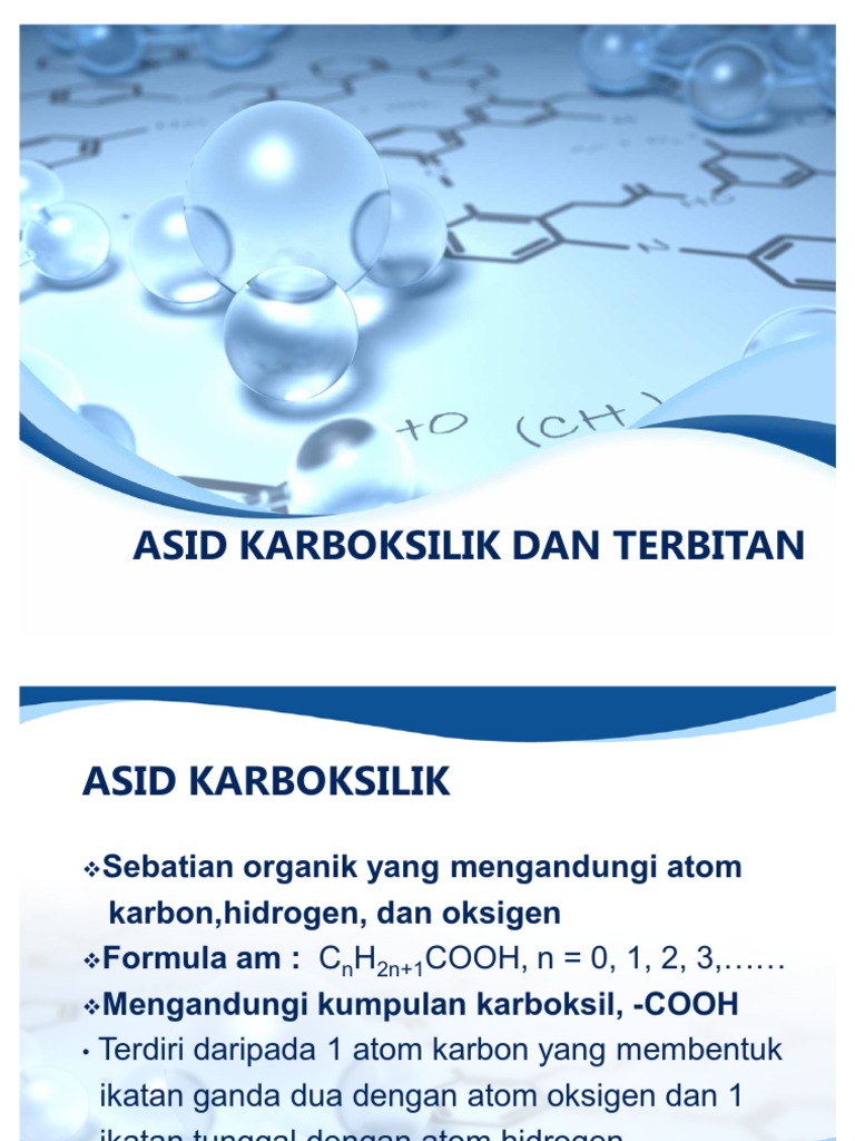 Asid Karboksilik Pdf