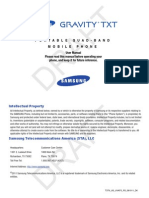 T-Mobile Samsung Gravity TXT Manual