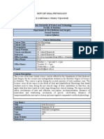 DENT 207 Course Syllabus