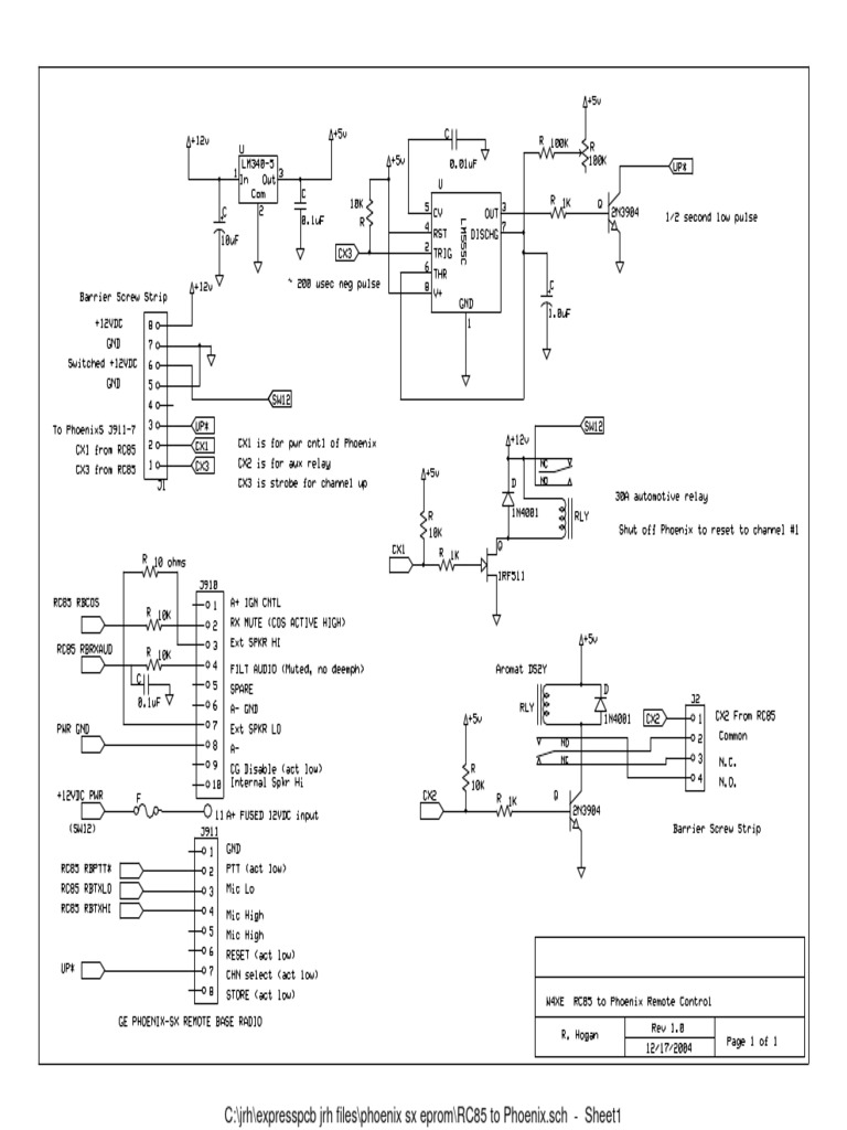 Phoenix SX To Rc85 | PDF