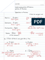 A2 7.1 Operations on Functions