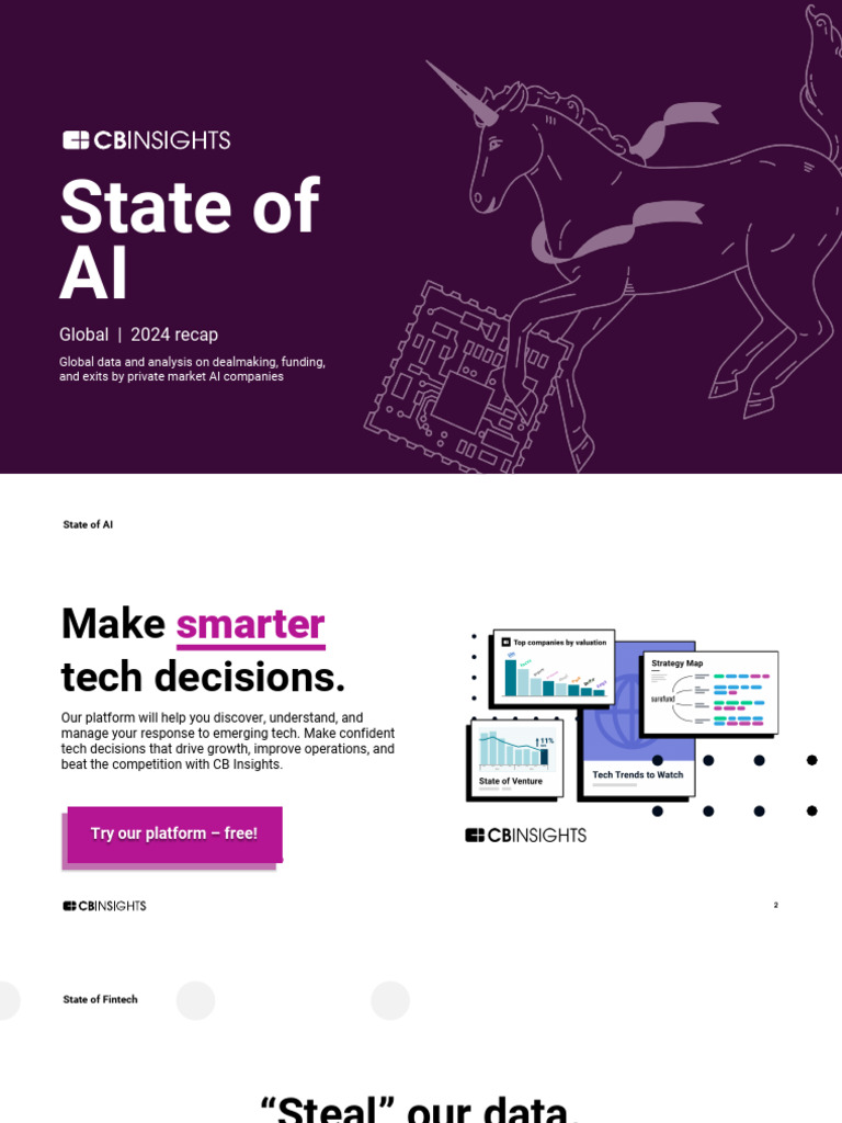 2024 Global AI Funding Insights | PDF | Artificial Intelligence ...
