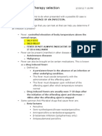 Approach To ID Therapy Selection