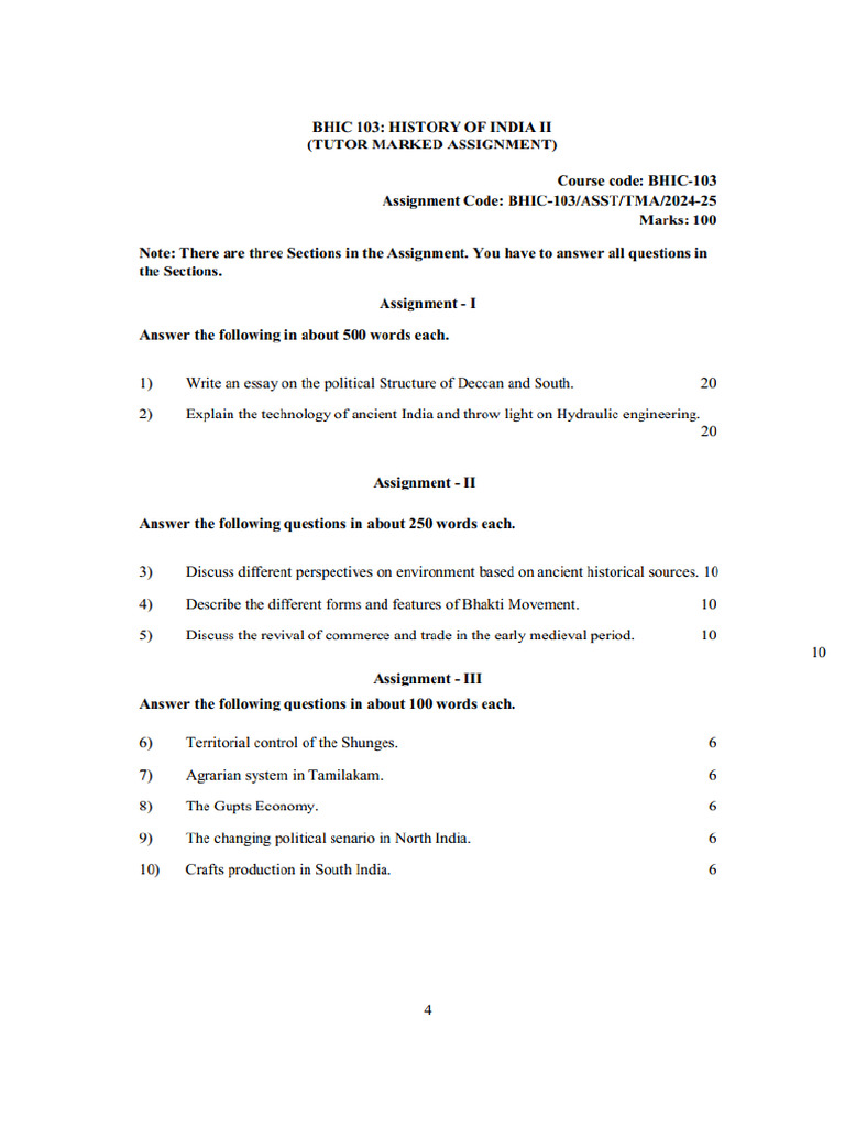 Assignment History 3 | PDF