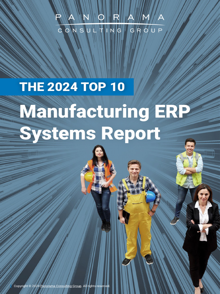 2024 Top 10 Manufacturing Erp Systems Report Panorama Consulting | PDF ...