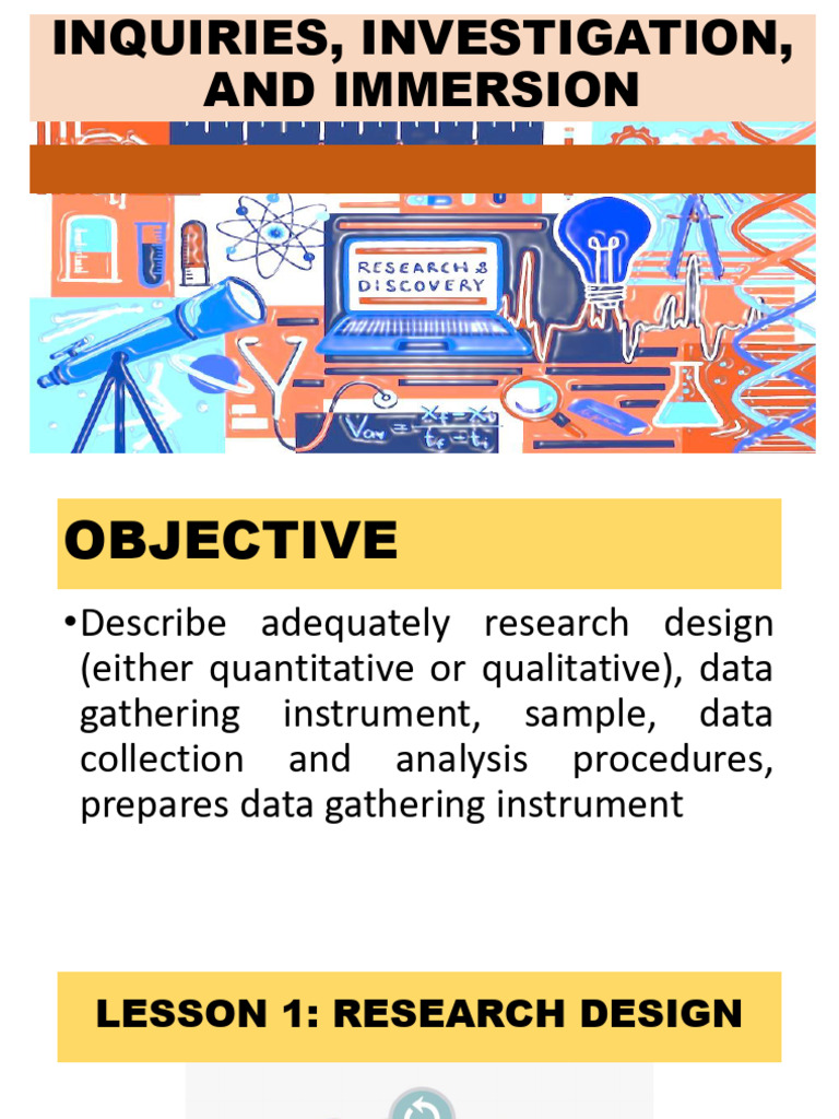 7 Inquiries Investigation and Immersion | PDF | Sampling (Statistics ...