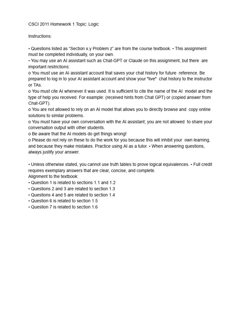 Homework1 2011 - Beypazzar | PDF | Mathematics | Syntax (Logic)