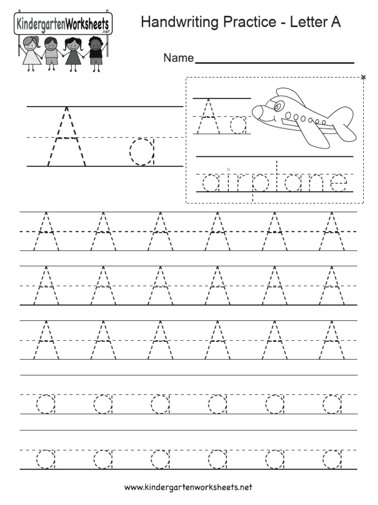 Handwriting Practice for All Letters | PDF