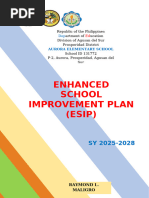 AIP 2025-2026 for School Improvement | PDF | Teachers | Learning