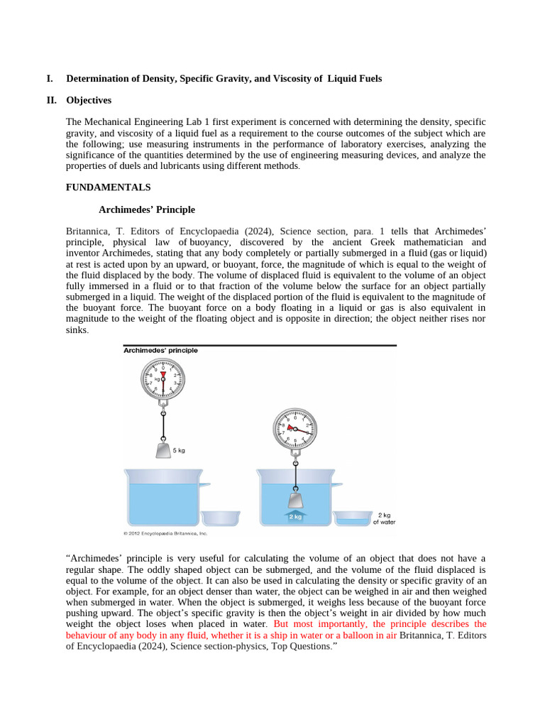 Density and Viscosity of Liquid Fuels | PDF | Viscosity | Density