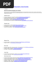 IGCSE Geography Revision Notes 0460 | PDF