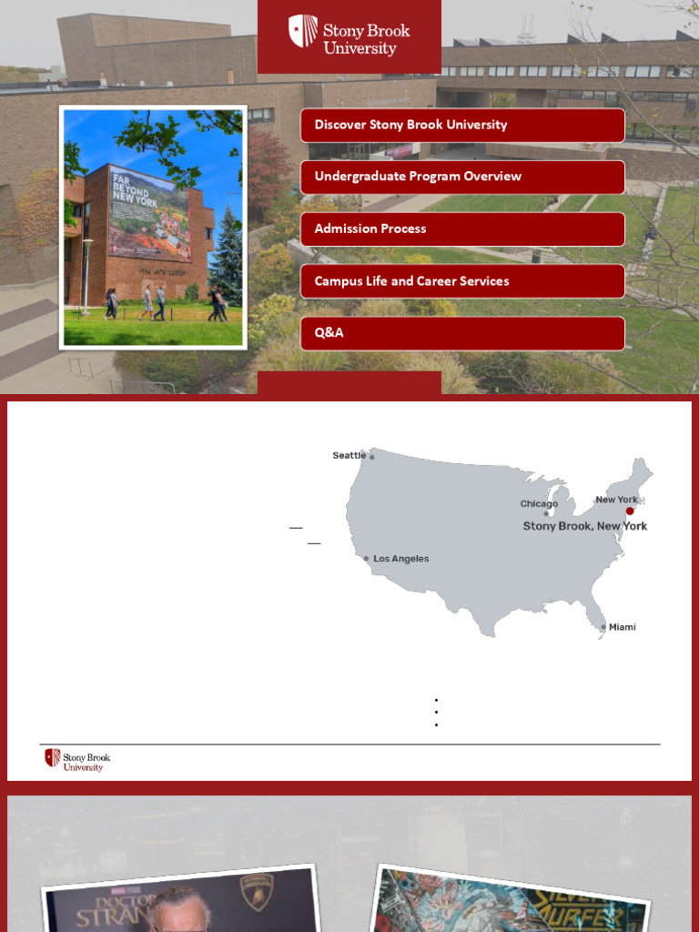 Stony Brook University India PDF Science Engineering