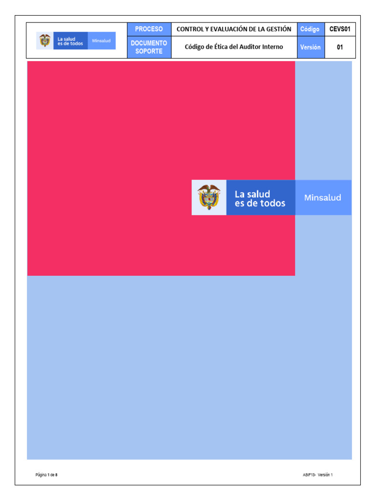 Código de Ética del Auditor Interno | PDF | Auditoría | Comportamiento