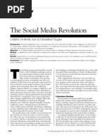 The Rise of Social Media