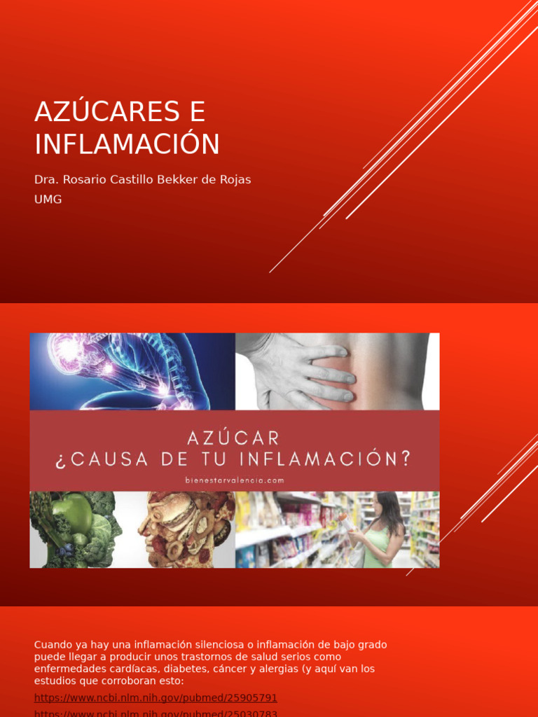 Az%C3%BAcares e Inflamaci%C3%B3n | PDF | Fructosa | Azúcar