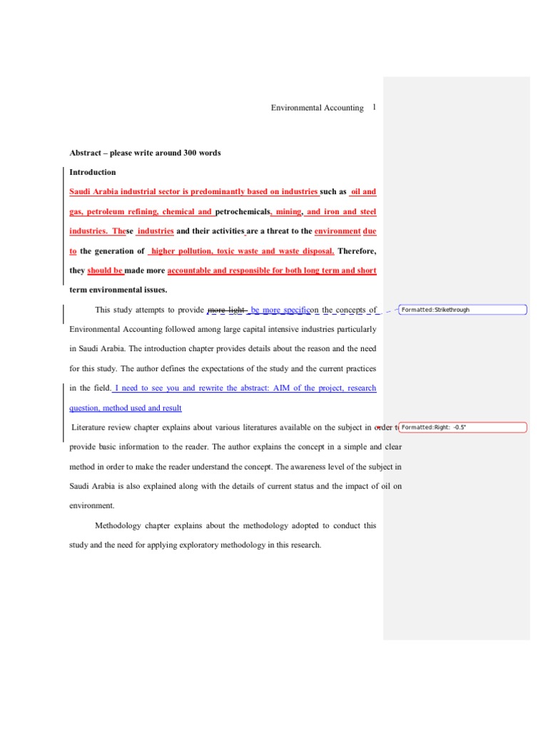 Environmental Accounting Pdf Sustainability Environmental