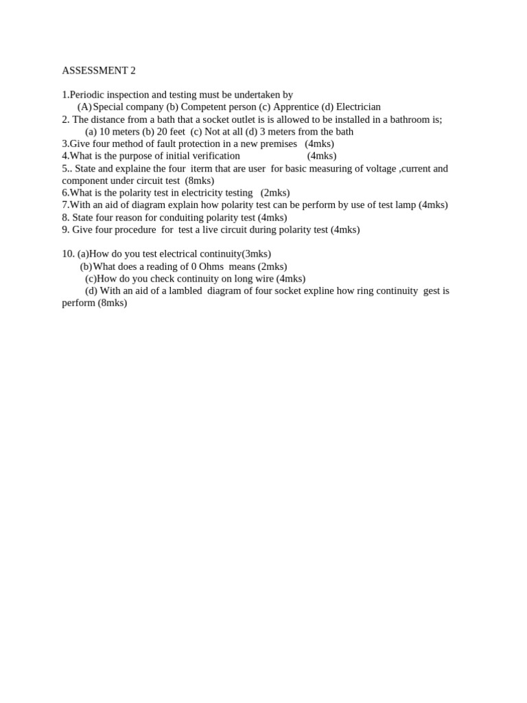 ASSESSMENT 2 PT | PDF
