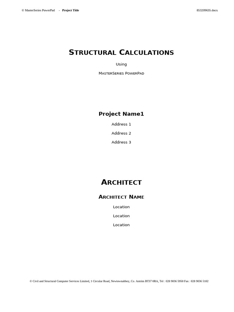 Structural Calculations for Columns | PDF | Computing