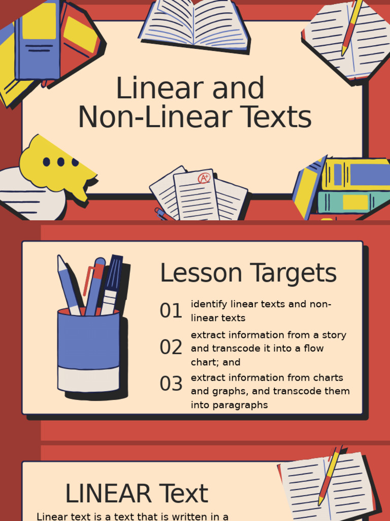 Linear and Non-Linear Text | PDF | Sharks | Whales