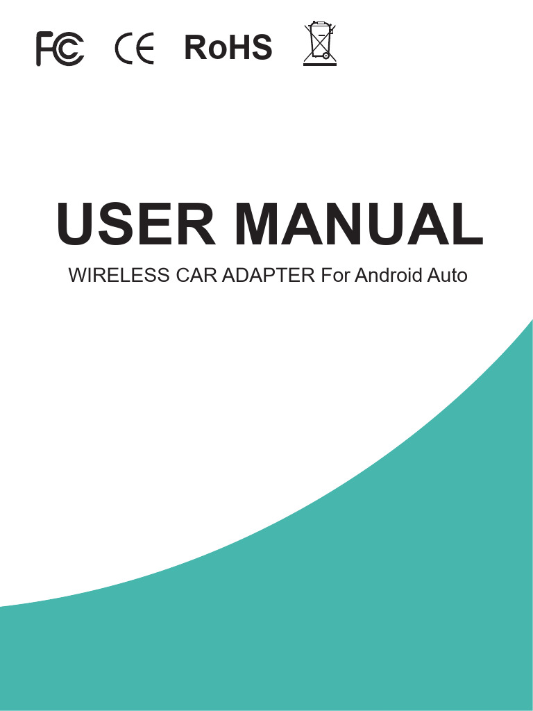 Wireless Car Adapter User Manual | PDF | Android (Operating System ...