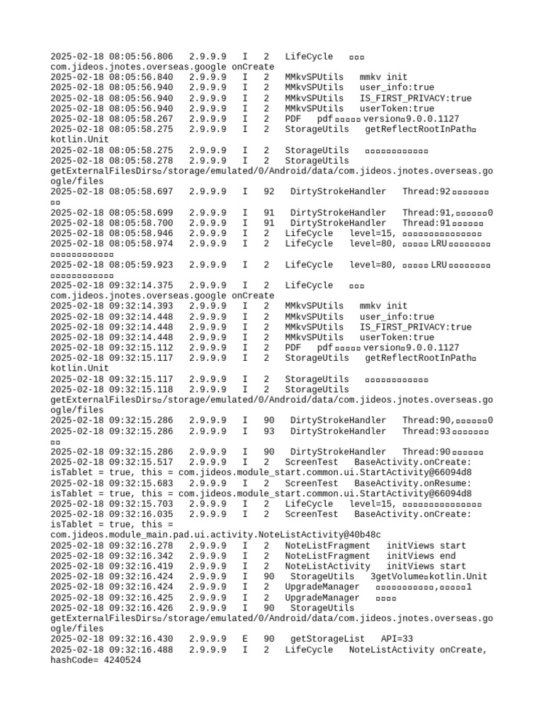 2025-02-18 78670041 Log | PDF