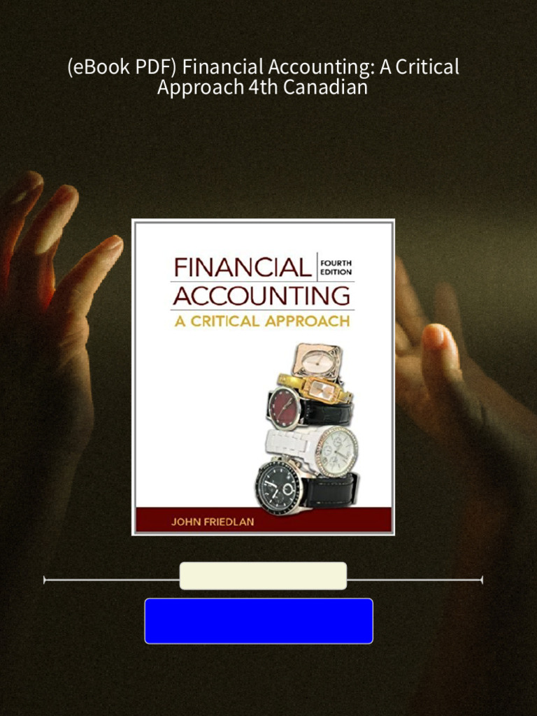 Instant ebooks textbook (eBook PDF) Financial Accounting: A Critical ...