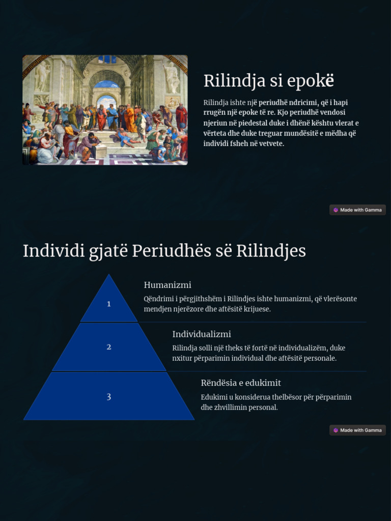 Rilindja Si Epok e | PDF