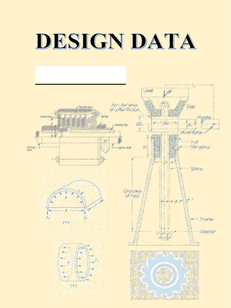Design Databook ME-355 DME | PDF | Stress (Mechanics) | Screw