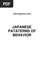 Download Japanese Patterns of Behavior by Timothy Barr SN82995238 doc pdf