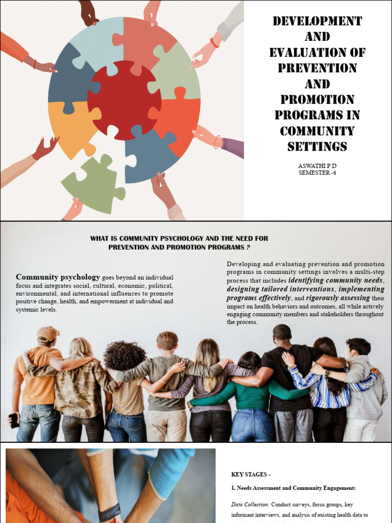 Community Health Program Development Guide | PDF | Evaluation ...