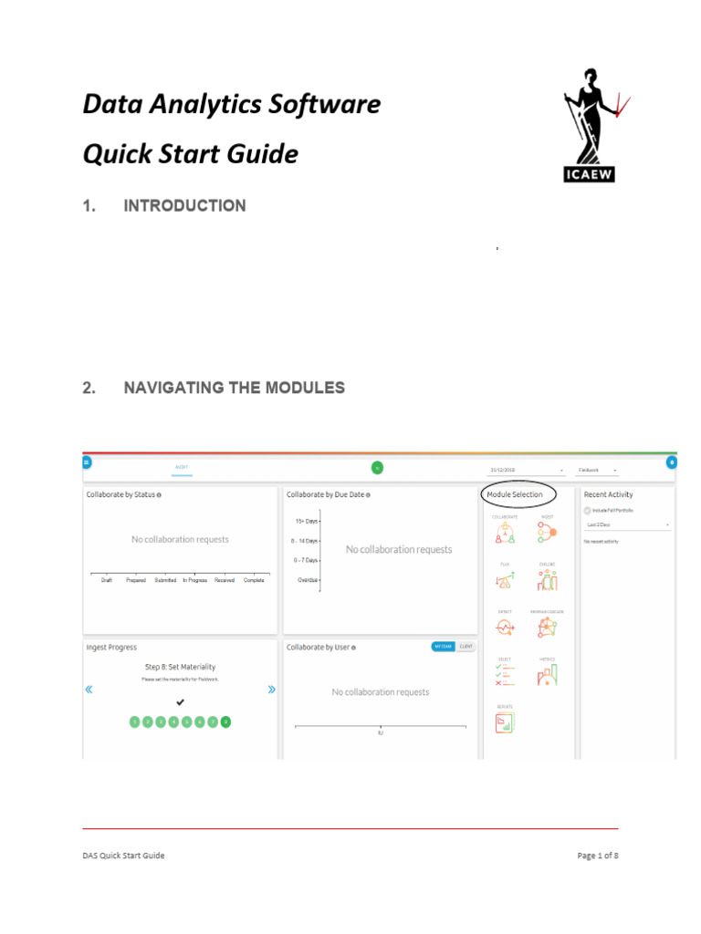 2023 AA DAS Quick Start Guide | PDF | Data Analysis | Performance Indicator