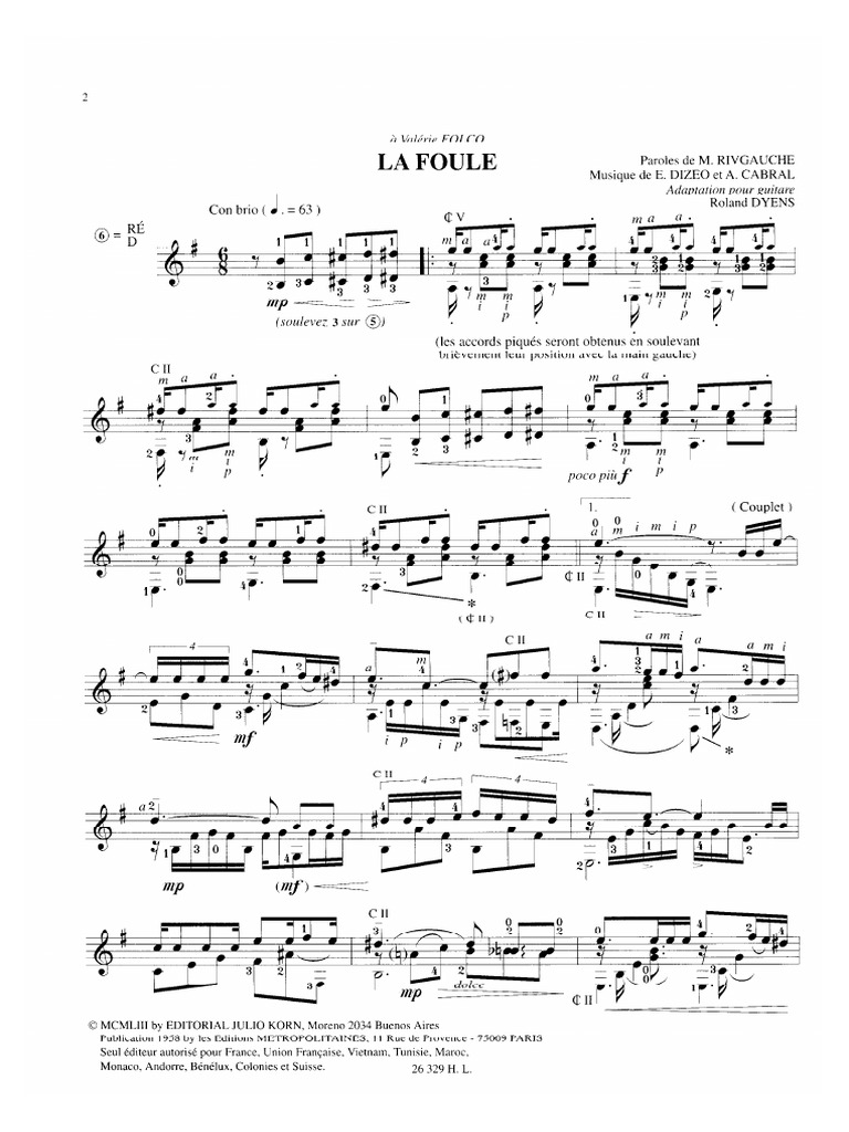 La Foule Dyens | PDF