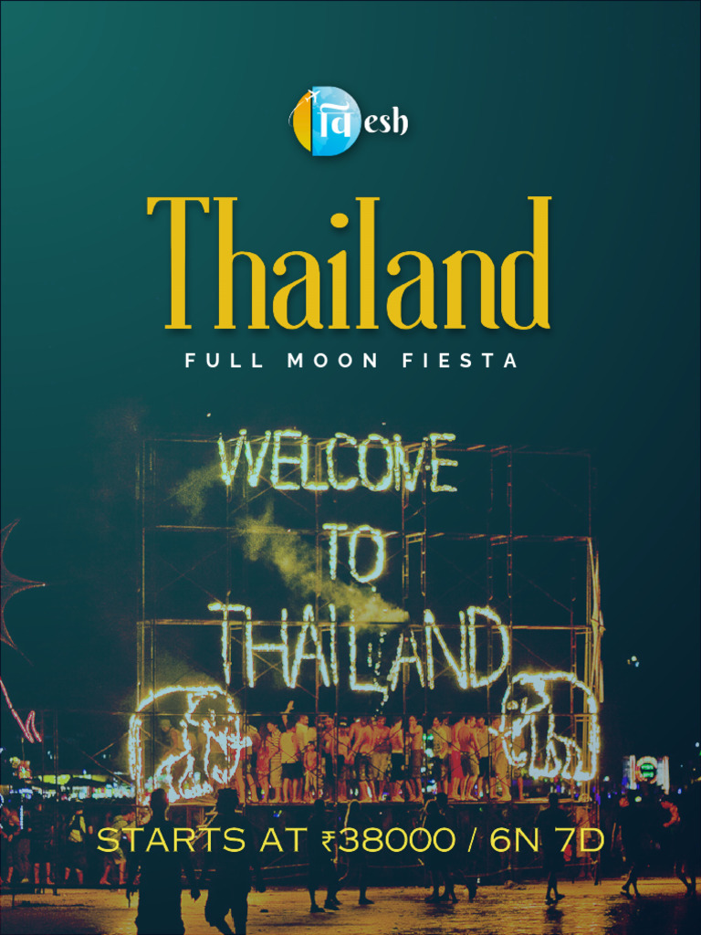 Thailand Itinerary Pdf