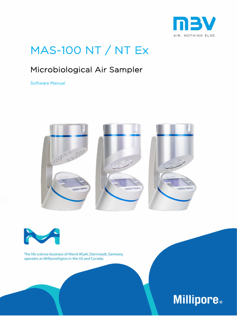 MAS-100 NT Air Sampler Software Manual | PDF | Microsoft Windows | Icon ...