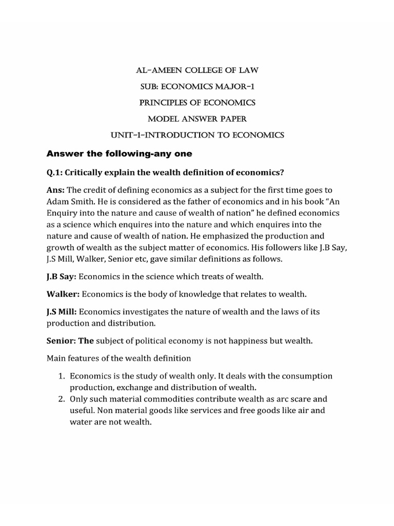 Economics | PDF