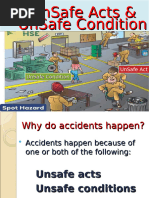 Unsafe Acts and Conditions in Workplaces | PDF | Occupational Safety ...