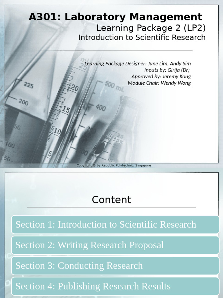 AY 2019 Sem 1 A301 LP02 Lecture Notes | PDF | Detection Limit ...